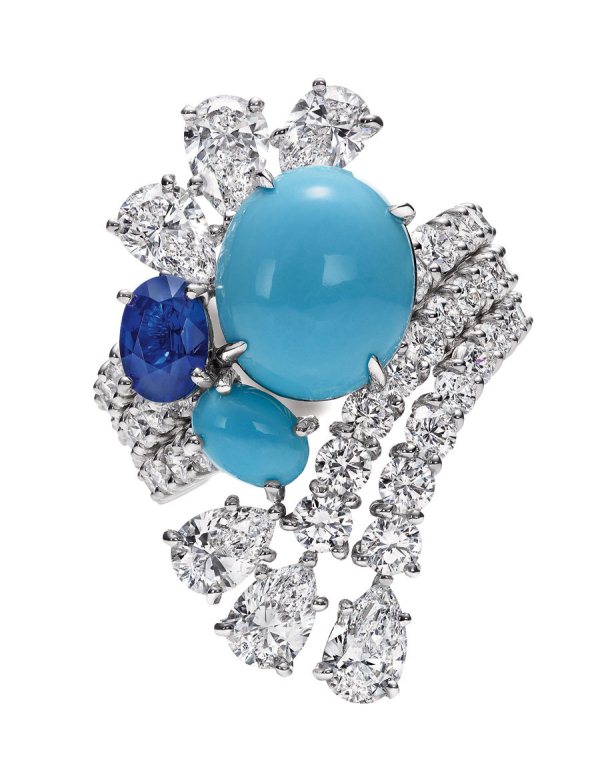 Bague Eclaboussure Collection Water Harry Winston