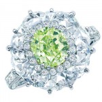 Bague Tiffany and co Diamant vert