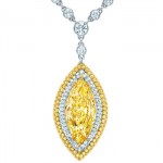 Pendentif Colors Wonders Diamant jaune