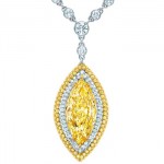 Pendentif Colors Wonders Diamant jaune