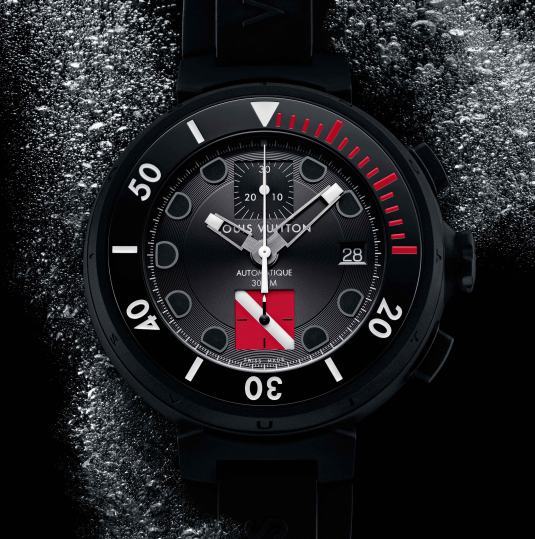 Montre de plongée Louis Vuitton Tambour Diving II Chronographe