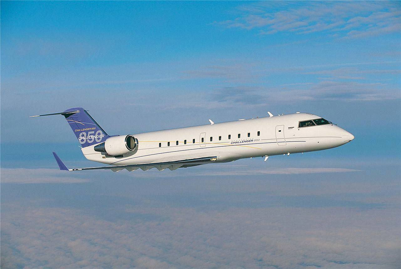 Jet d'affaire Bombardier Challenger 850 