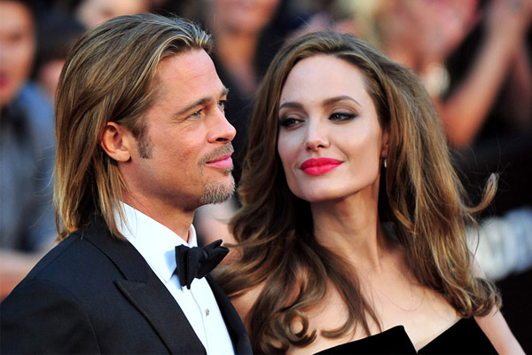 Angelina Jolie et Brad Pitt