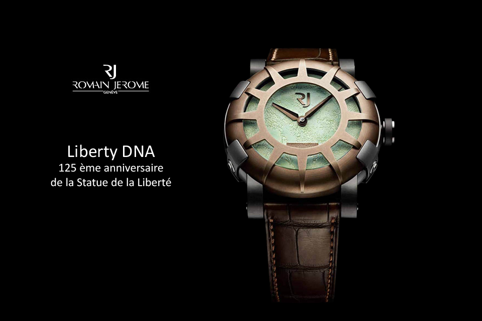 La Liberty DNA de Romain Jerome pour les 125 ans de la Statue de la Liberté