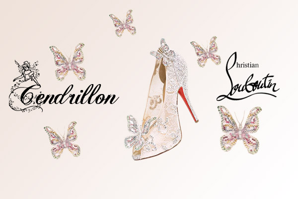 Christian Louboutin chausse Cendrillon