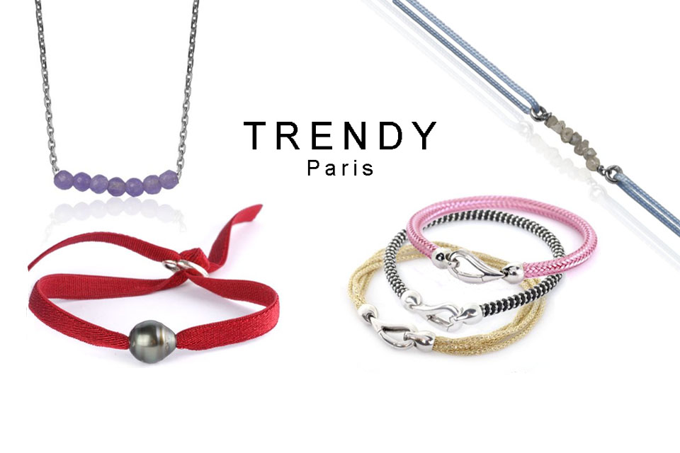 Trendy : bracelets modes et colliers tendances