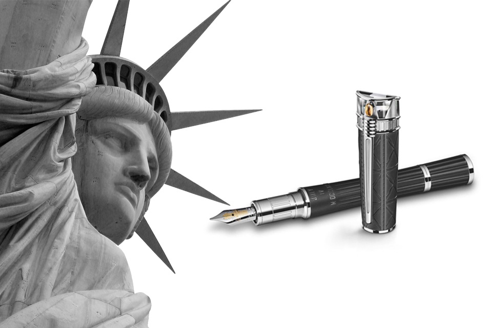 Montblanc présente un stylo « statue de la liberté » édition limitée