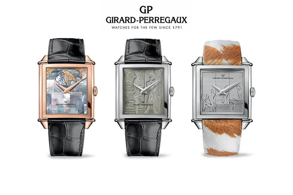 La Trilogie Le Corbusier : 3 montres hommages par Girard-Perregaux