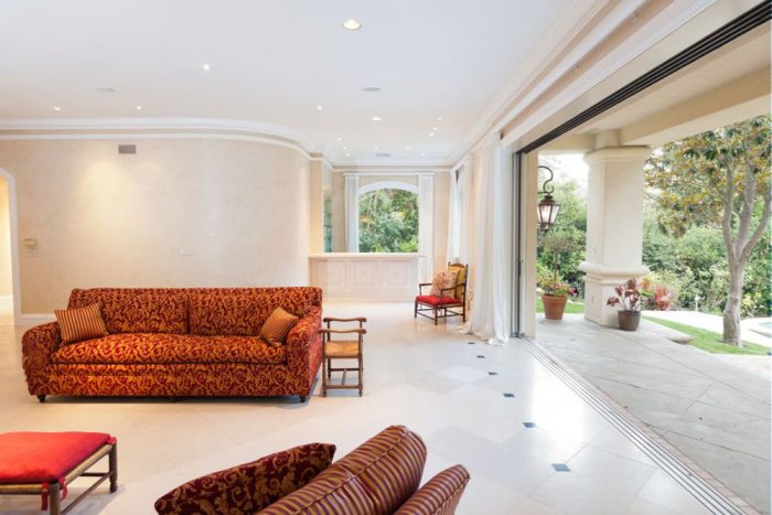 Villa de Sharon Stone à Beverlly Hills : l'intérieur