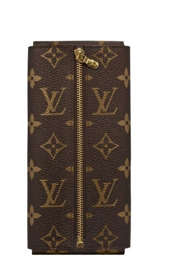 Etui en cuir Louis Vuitton