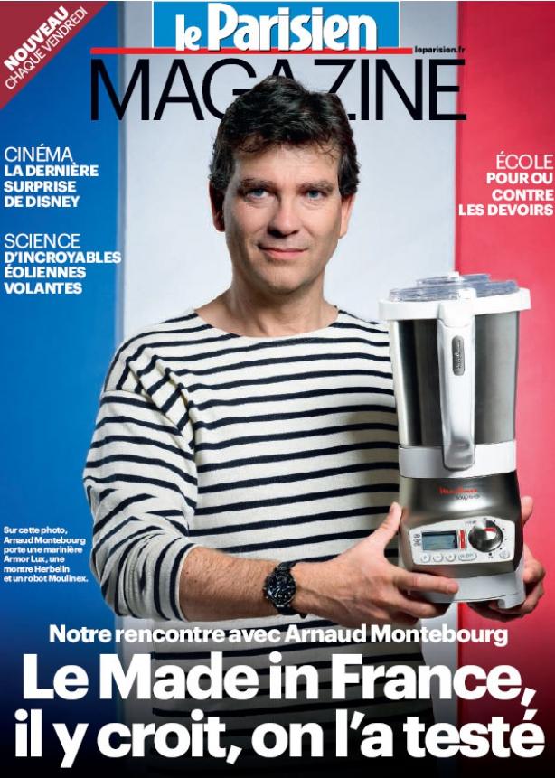 Une Parisien Magazine Arnaud Montebourg et le Made in France