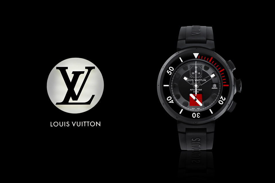 Le premier chronographe de plongée de Louis Vuitton avec la Tambour Diving II Chronographe