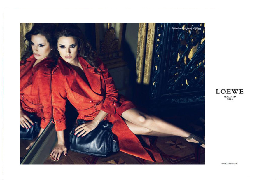 Penelope Cruz est la nouvelle égérie de Loewe