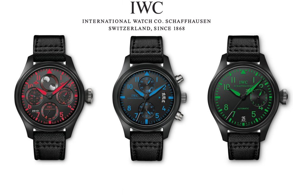 IWC présente trois montres d’aviateur Top Gun