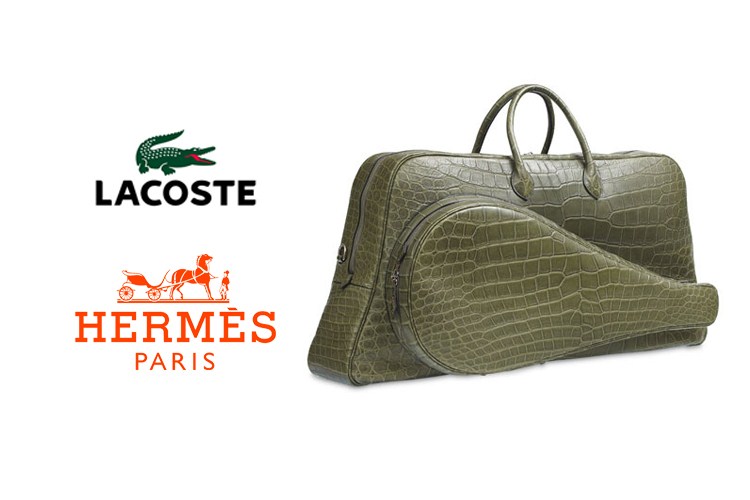 Sac de tennis Hermès : un hommage aux 80 ans de Lacoste