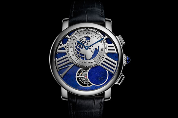 La montre Rotonde de Cartier Terre et Lune