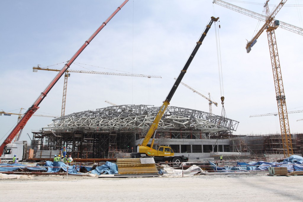 Chantier du Louvre d'Abu Dhabi