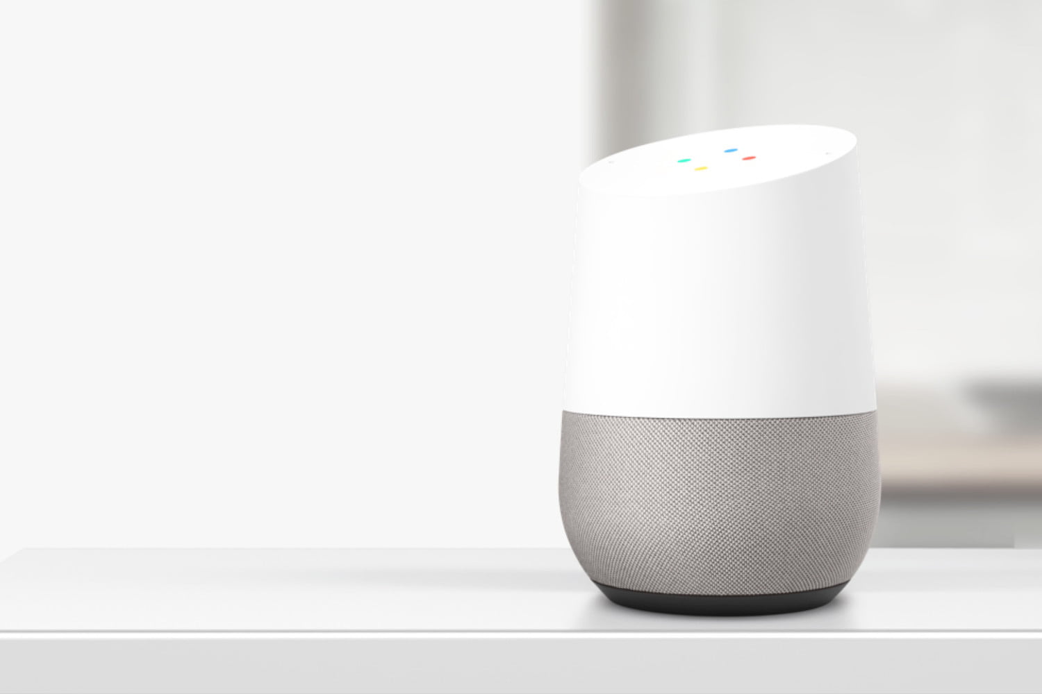 Enceinte bluetooth GOOGLE Home Smart blanc et gris - Cadeaux