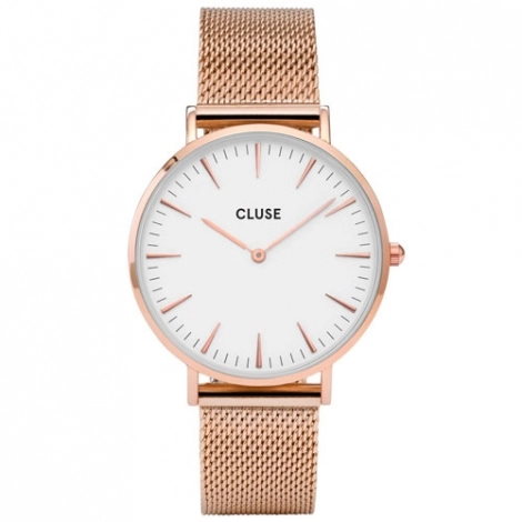 montre-cluse-la-boheme-mesh-rose-gold-white-38-mm