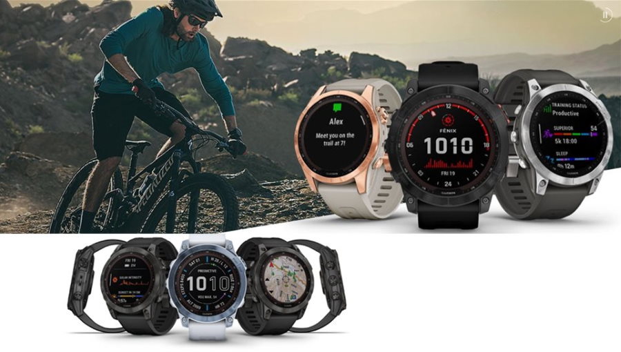 Garmin fēnix 6 Pro, montre GPS multisport ultime, cartographie des